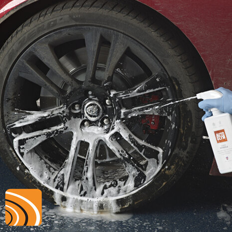 Autoglym clean wheels aanbrengen