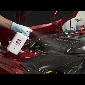 Autoglym engine cleaner aanbrengen