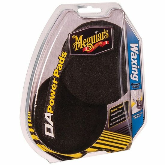 Meguiars Power Pads Waxing 4&#039;&#039; voor Dual Action Polisher, Set &agrave; 2 stuks