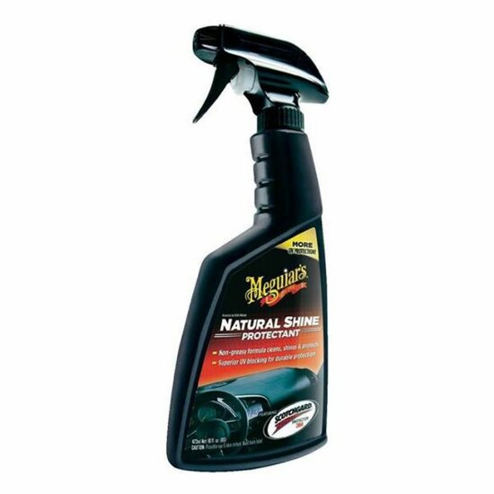 Meguiars Natural Shine Vinyl &amp; Rubber Protectant Spray 473ml