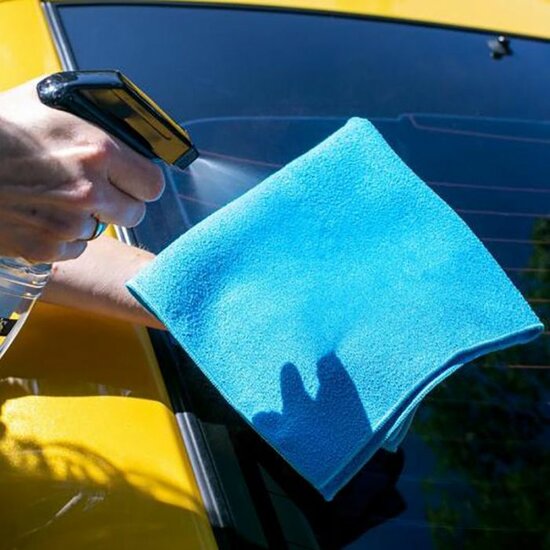 Meguiars Perfect Clarity Glass Towel met spray