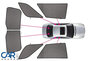 Car Shades | Audi A4 Sedan vanaf 2015 | Auto zonneschermen | PV AUA44C